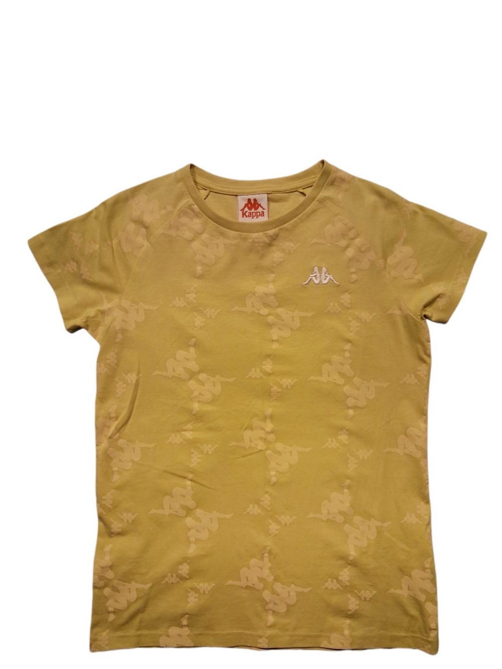 NWOT Kappa Yellow Cedar Kapan Short Sleeve Logo Tee